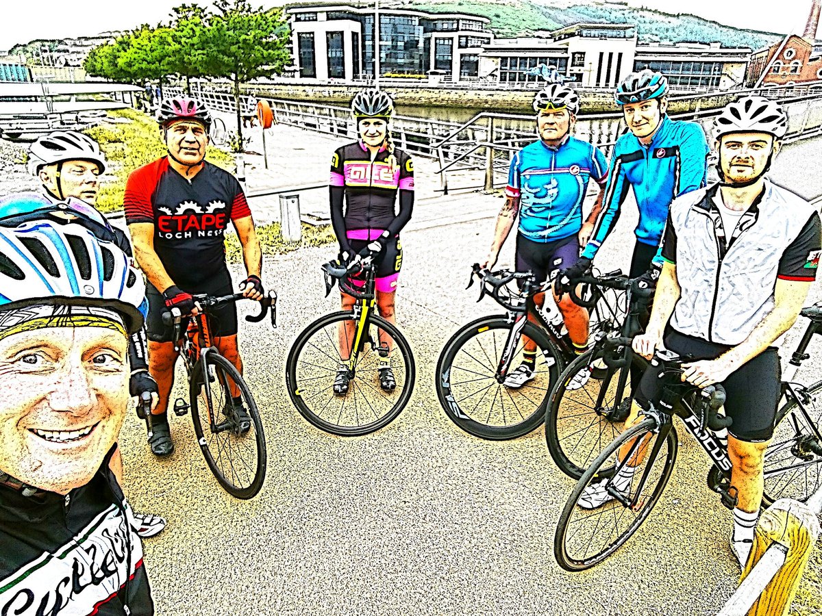stuartgammon's tweet photo. Starting to feel bike fit again!! 😀 #blastaroundgower 🚵🚵🚵🚵 with these guy's  😎 #cycling #gower #swanseamarina #cyclecafe15 #Swansea https://t.co/OgCJpKfGeJ