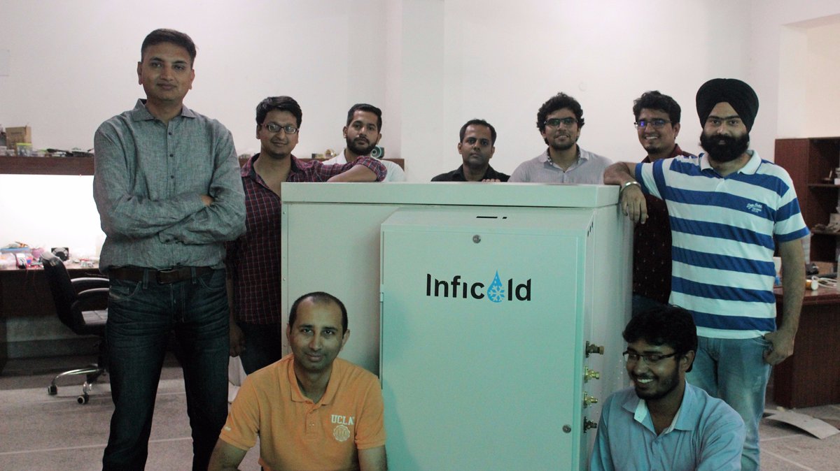 #Inficold Great team and a great product!  Changing the world,  one step at a time...