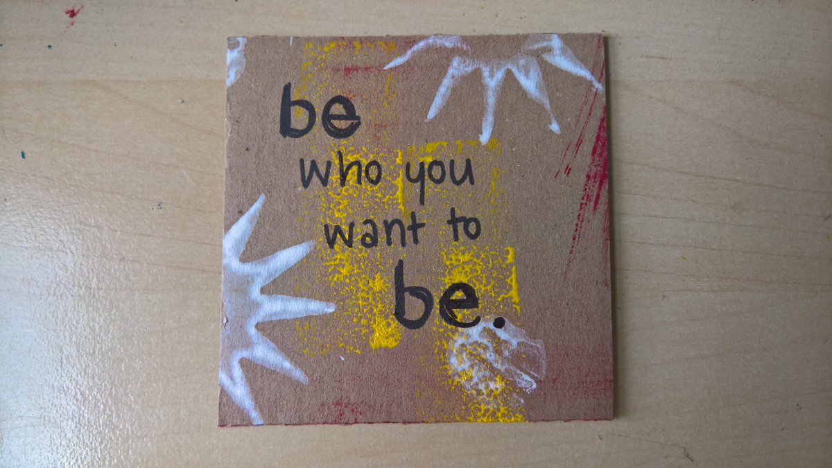 scatteringhope's tweet photo. #OOAK #scatteringhope delivered to ur doorstep for only £2. UK only. Approx 9cm square. Reply/msg to purchase. #hope #positivity #beyourself https://t.co/THKOPxZ90E