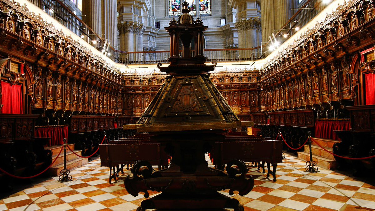 Mañana a las 20h presentamos el libro sobre el coro de <a href="/LaCatedralMLG/">Catedral de Málaga</a>🔴 Reserva tu entrada en el 952221615 de 8 a 15h goo.gl/ENGh5G