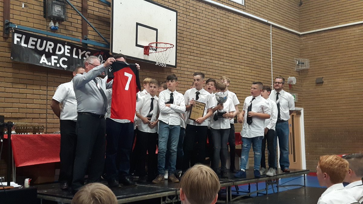 fleurdelysafc's tweet photo. Double-winning u13s celebrating their amazing season at presentation evening. https://t.co/Nw6TyO8uQa
