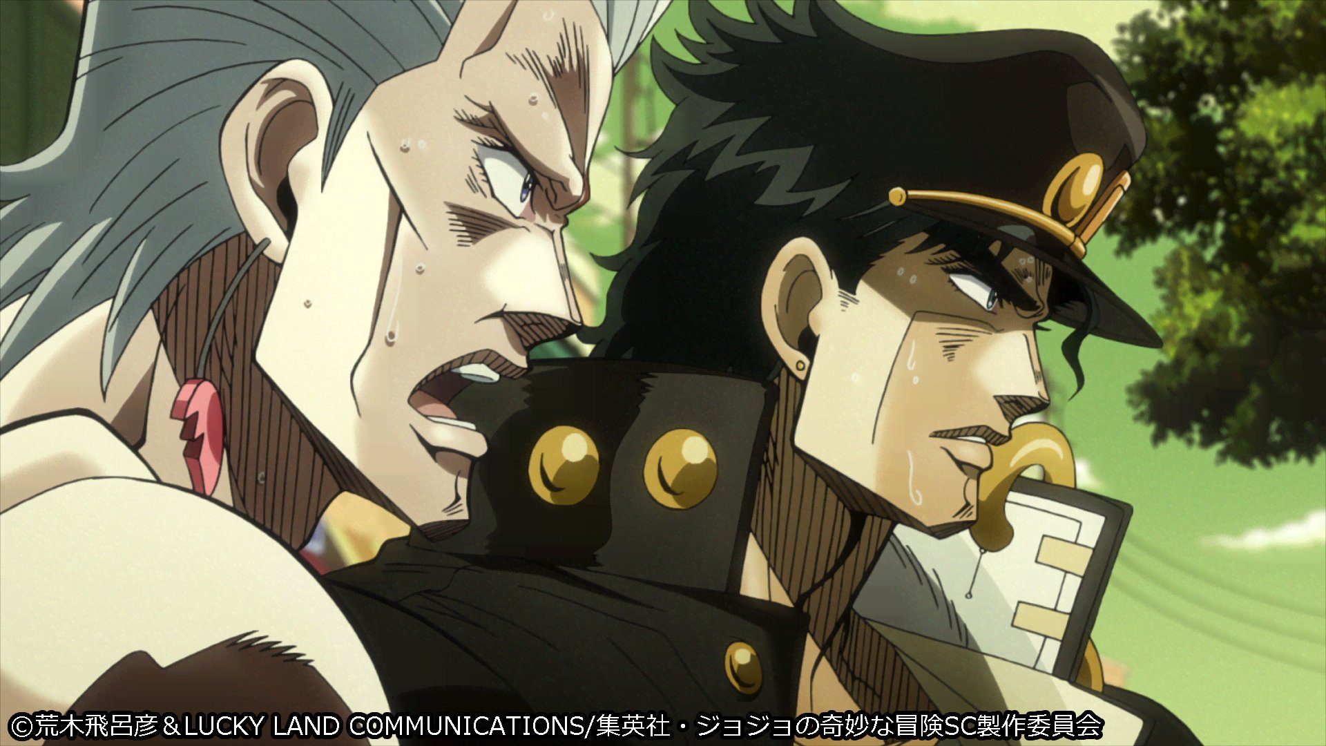 Twitter 上的 Abemaアニメ アベマ 本日のjojo ｏｈ ｍｙ ｇｏｄ ジョセフの身体が磁石に トイレでの災難はポルナレフの役だ ジョジョの奇妙な冒険 スターダストクルセイダース エジプト編 月 金夜10時より放送中 視聴はコチラ T Co