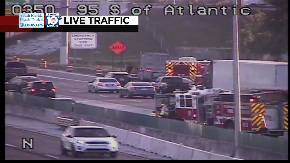 Crash on I-95 NB at Atlantic Blvd #traffic https://t.co/qG6QupatYu