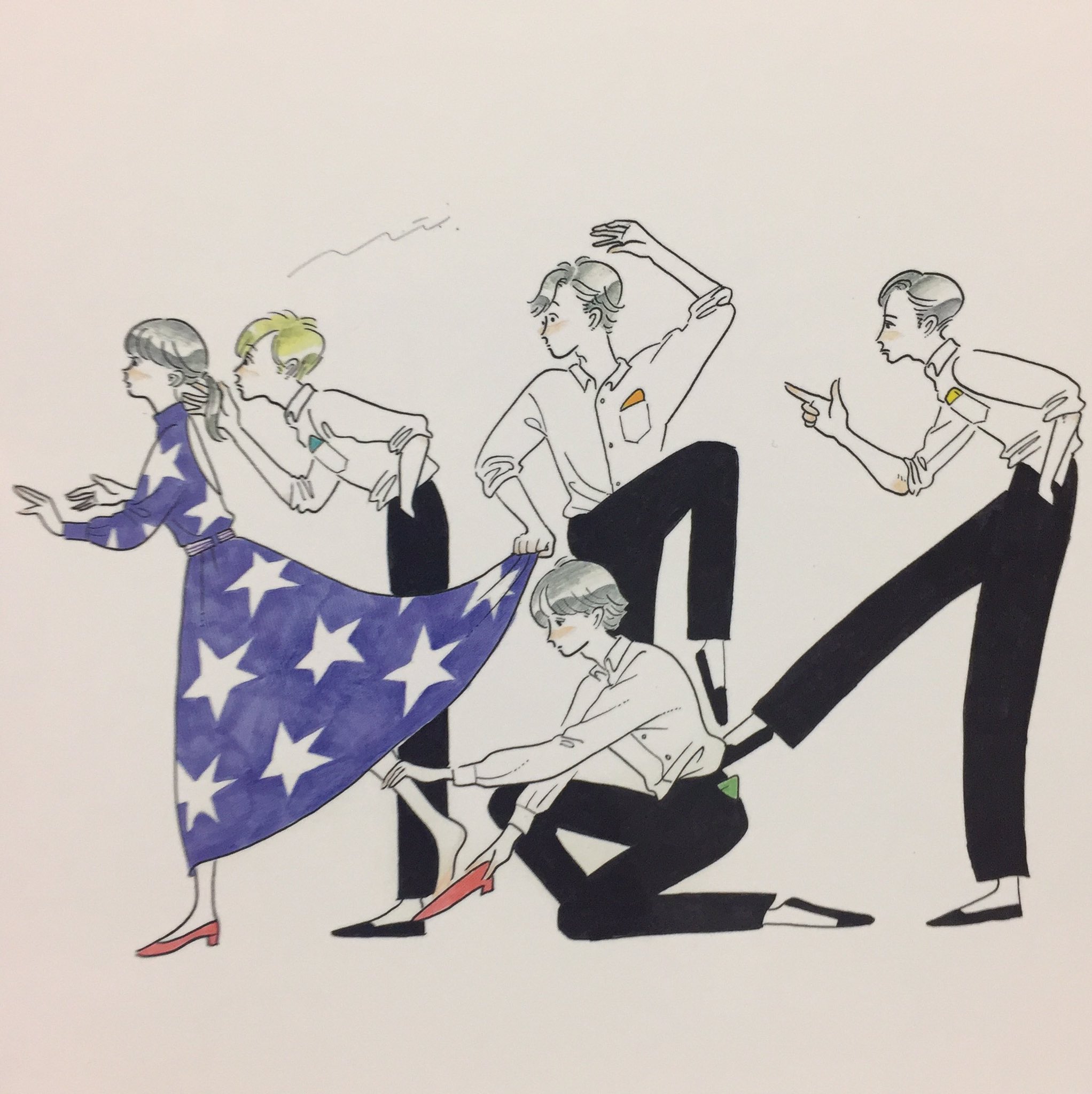 にゃろめ え と あの 初回盤に入ってる歌詞カードのイラスト の中に たなかみさきさんのイラスト があるのですが 私のアイコンの絵を描かれた方でして えと これって運命なんかなぁ T Co H3ufrinpfc Twitter