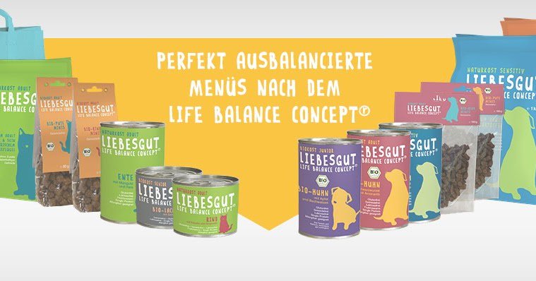 SpatherTests's tweet image. Hunde- und Katzenfutter von Liebesgut dlvr.it/PQQPXd