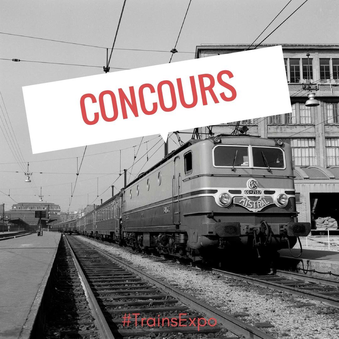 TrainsExpo's tweet image. 🎁 À gagner : 2 places pour l'inauguration du prochain Train
👍 Trouve un slogan pour Trains Expo 
🤗 RT et follow @TrainsExpo
🎉 TAS 04.07