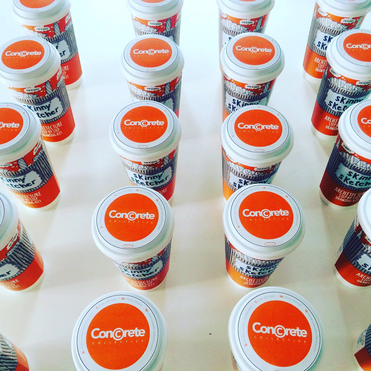 Loved working on these bespoke kits for the Concrete Collective to celebrate their birthday <a href="/ConcreteColl_UK/">Concrete Collective</a> #bespoke #promo #gifts #events