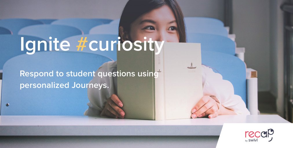 RecapThat's tweet image. Journeys aren't just for students. Use them ignite #curiosity to develop new skills &amp;amp; discover content for #PD! bit.ly/2pP3CYc