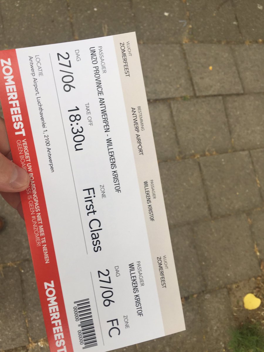 KWillekens's tweet photo. En nu naar de Check-In #unizomer https://t.co/UYX5rJdfKe