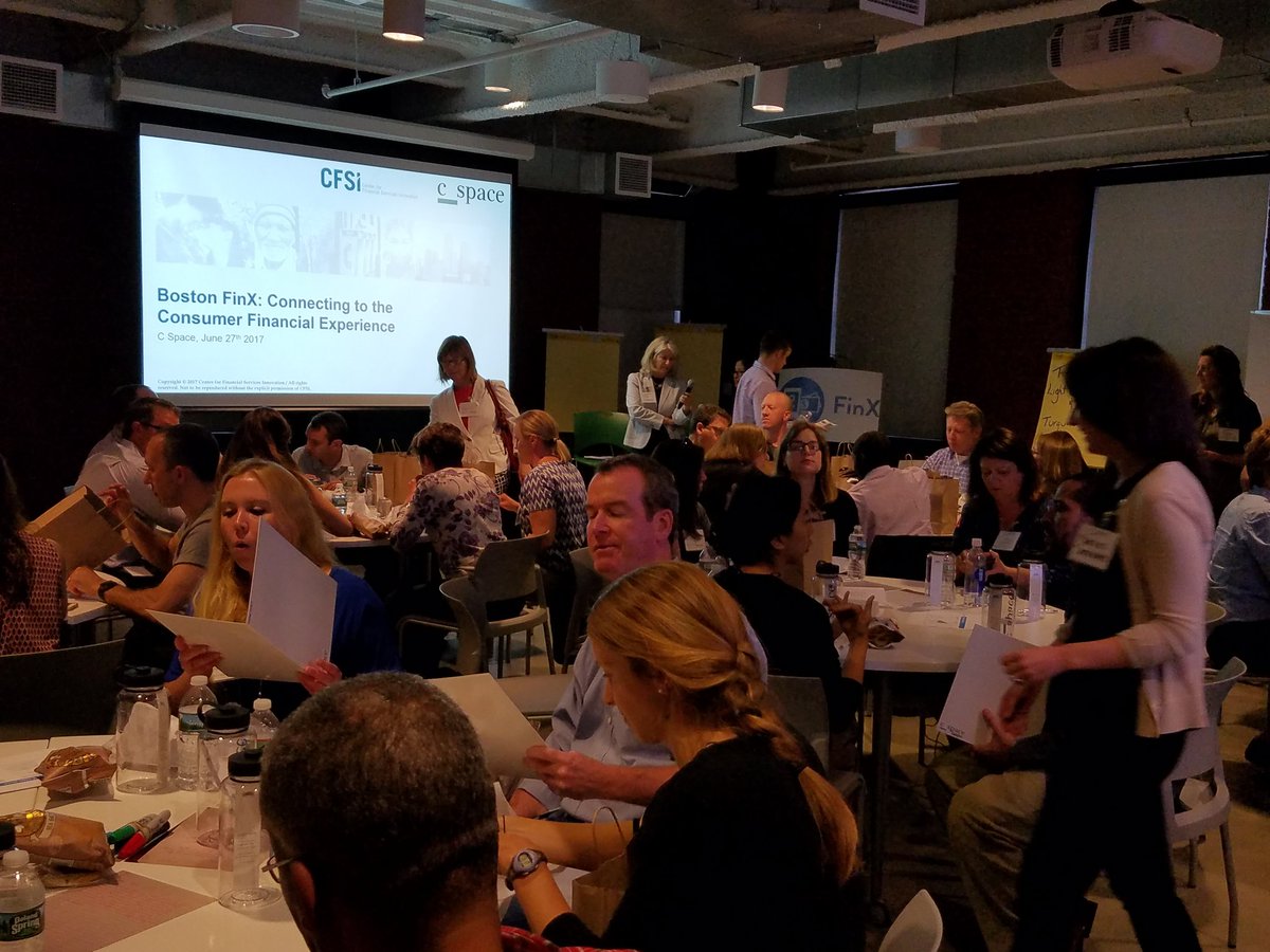 mgarberg's tweet photo. The Boston Financial Services ecosystem gathers for #BostonFinX on #FinHealthMatters Day @CSpaceGlobal @CSFInnovation https://t.co/p8gJYvxi0X