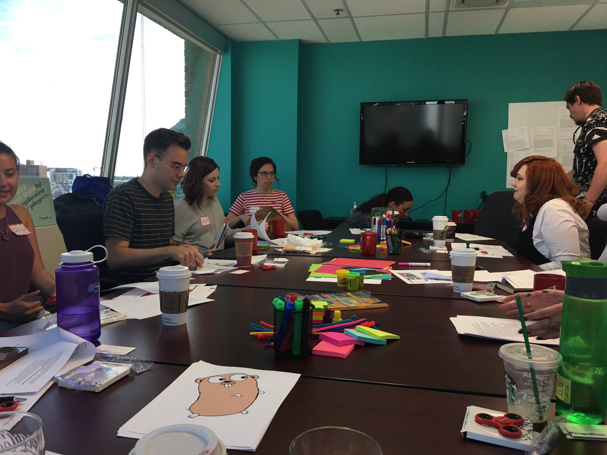 Facilting strengthsfinder for @ACADSA today in our office. <a href="/Propellus/">Propellus</a>