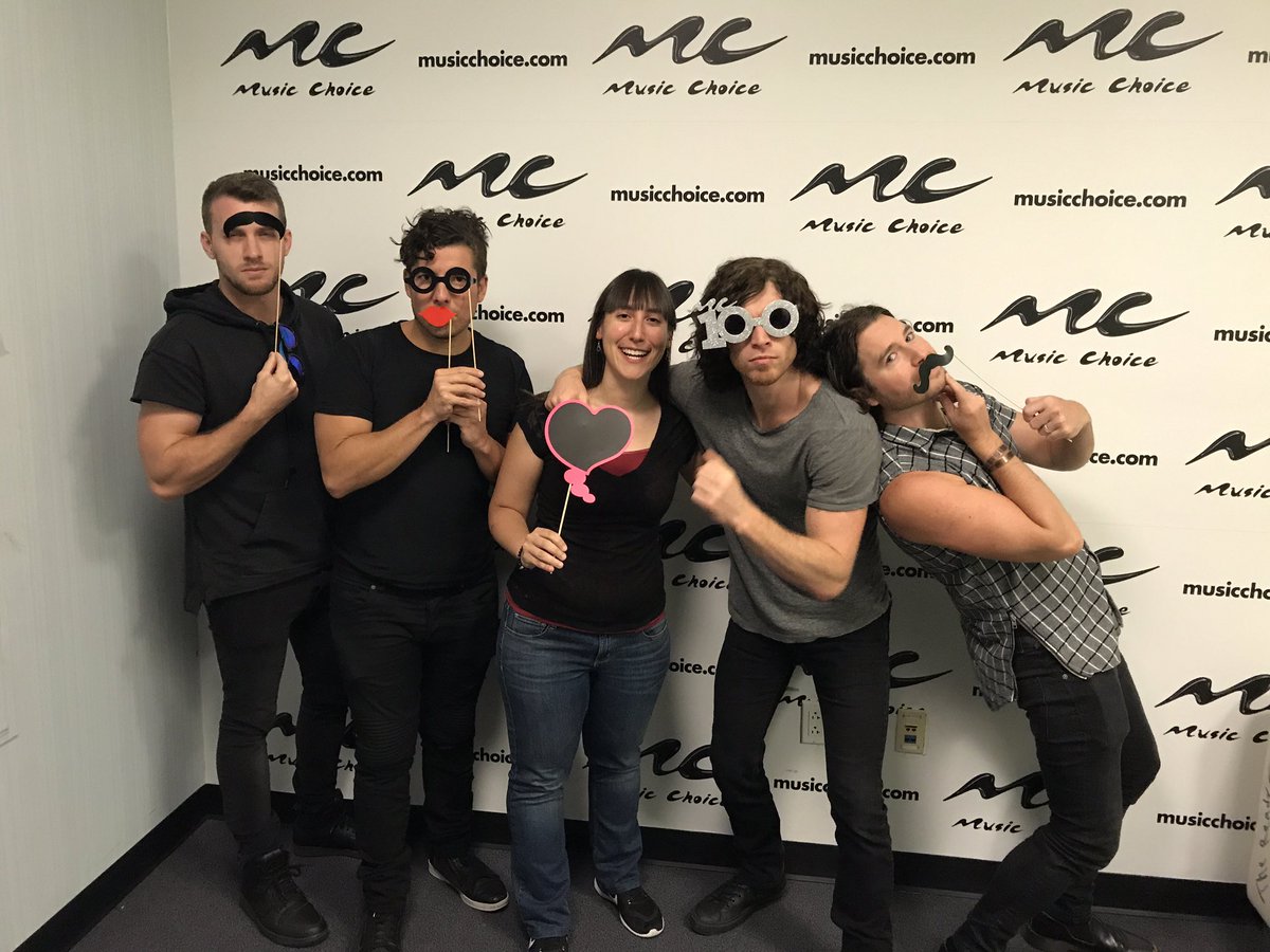 Thanks <a href="/nothingmorerock/">NOTHING MORE</a> for visiting <a href="/MusicChoice/">Music Choice</a> today. Go see this band live- they're amazing. Can't wait for the new album 🤘