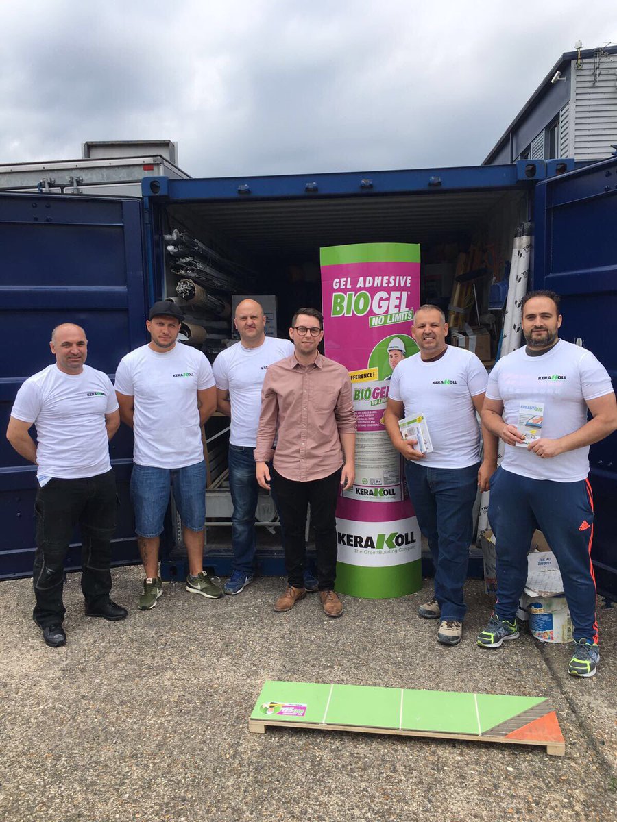 Karl_Kerakoll's tweet image. Thank you to the @traincontracts team for taking part in the Bio Gel mini meeting launch! Thank you for the positive comments. #kerakoll