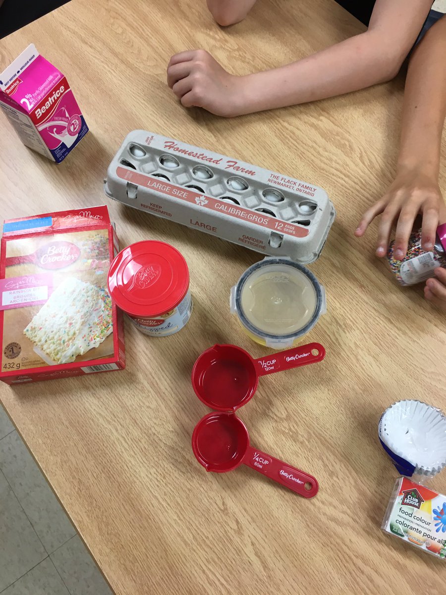 MrsGunson's tweet image. Intentional teaching moment, forgot the 1 cup measuring cup. Final baking #measurementconversion @AllandaleKnight