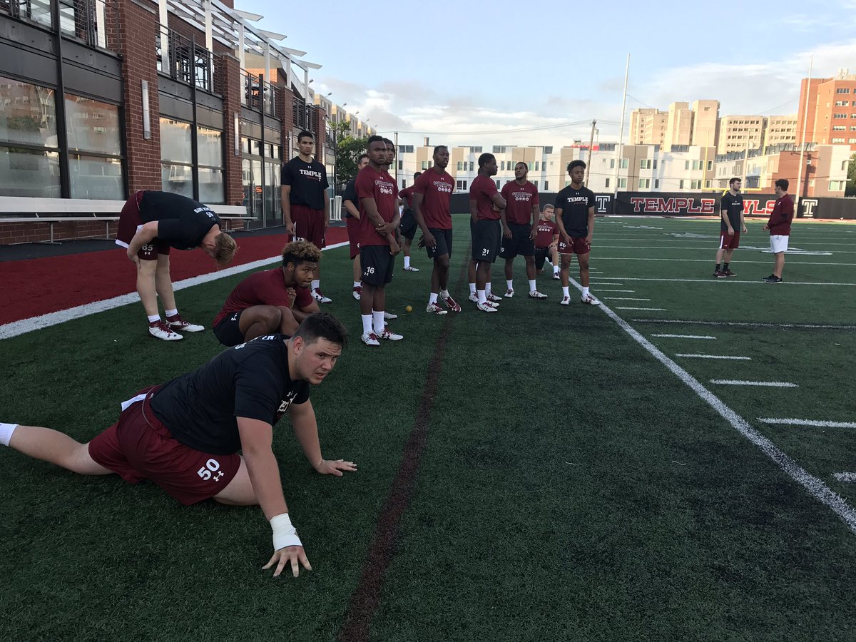 SWAGcoordinator's tweet photo. The newest GENERA']['ION of guys take in this morning's run!!! #OOU17 #STACKdays https://t.co/rmBy8tZXHJ