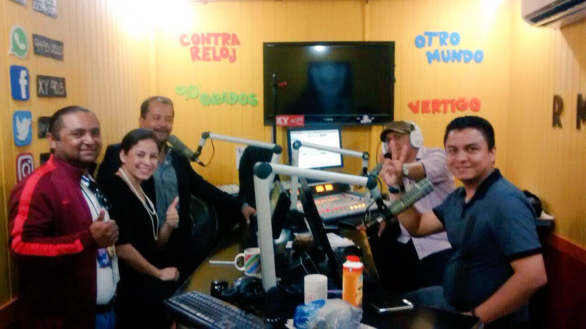 Working to transform negative perceptions that the public have about marginalized youth in #Honduras, discussing our project <a href="/XY905honduras/">RADIO XY HONDURAS</a>
