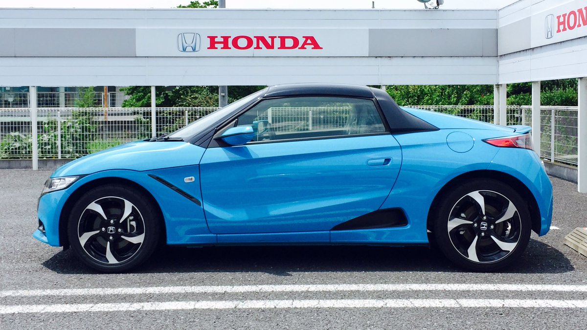 Kazufumi Uchida Honda S660 Baby Nsx Premium Beach Blue Pearl Mid Engine Roadster 6mt Cvt Three Cylinder Dohc Turbo 660cc 64hp Surf California T Co Dqwyu56ekr