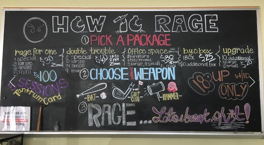Bad day? Wanna break stuff? Check out Rage Industry! There's even an Office Space package! ow.ly/6sQE30cWqmi via <a href="/theevergrey/">The Evergrey</a> #Seattle