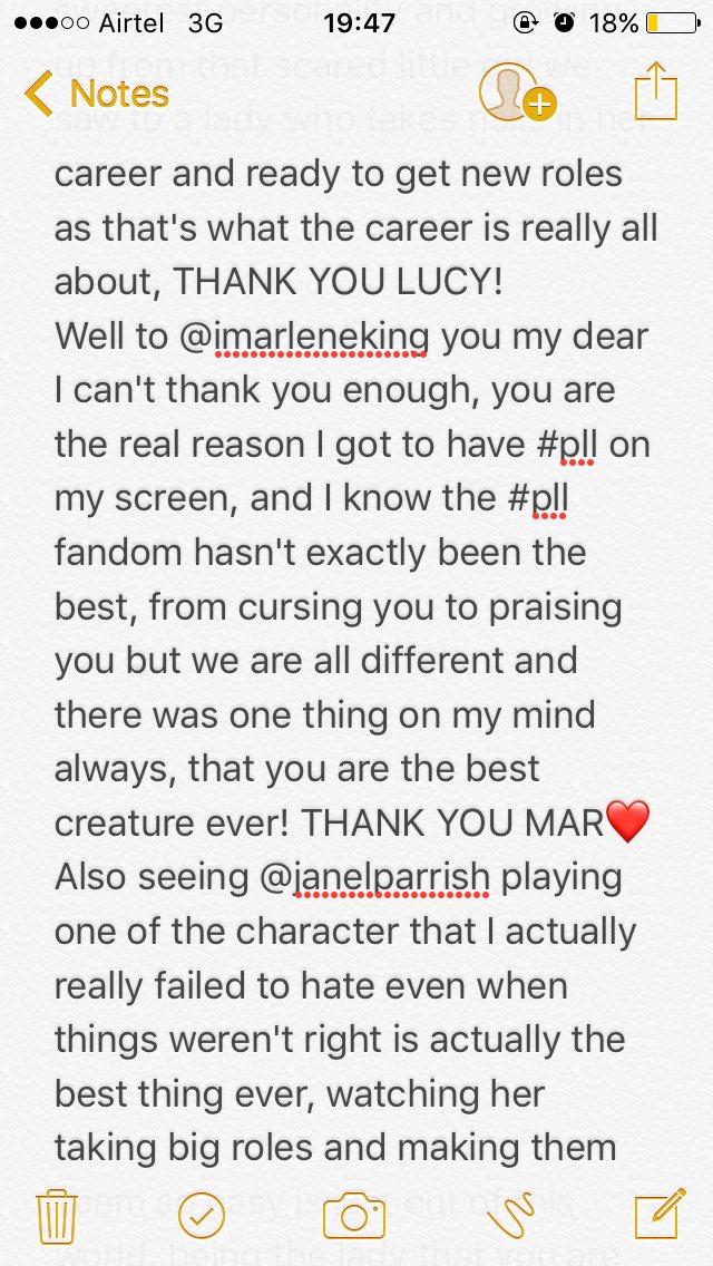 lennnnnnnnnniie's tweet image. TY @lucyhale @AshBenzo @shaymitch @SleepintheGardn @SashaaPieterse @JanelParrish @imarleneking @KeeganAllen 1/2 #PLLGameOver #PLLGoodbye