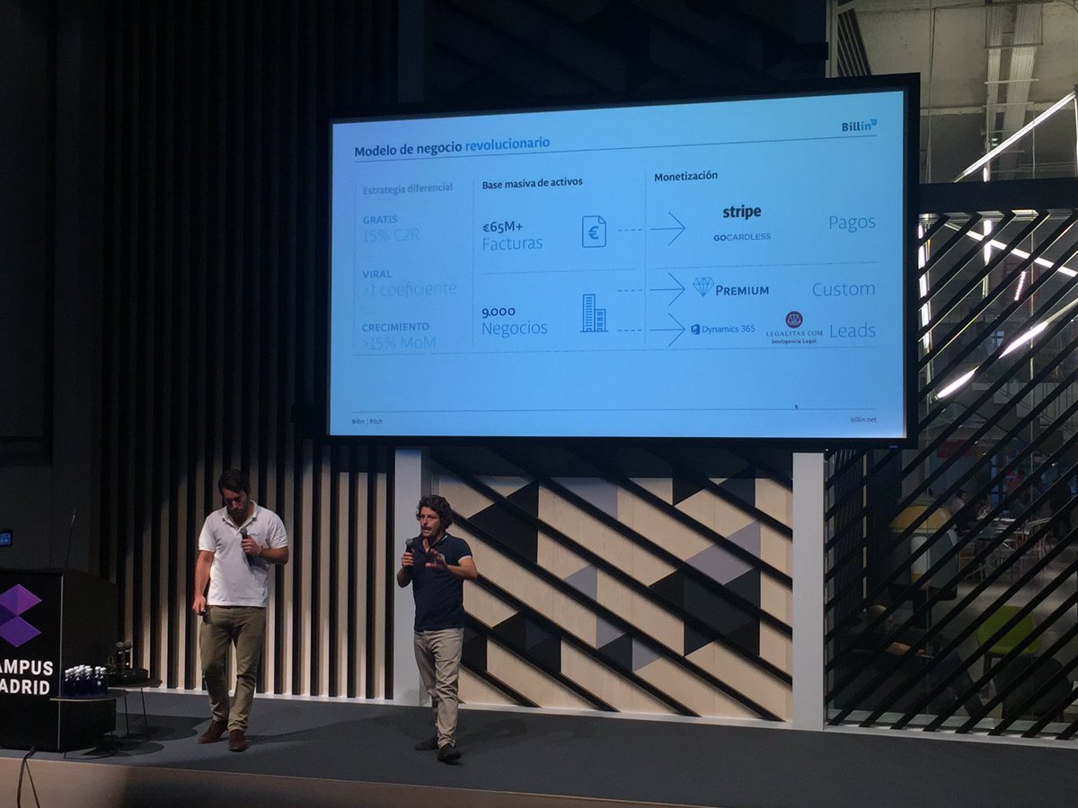 sergio_bln's tweet photo. Marcos y Diego contando, gracias a @Finnovista , cómo @Billin_ES está cambiando el mundo b2b! https://t.co/fWY3TLjF2c