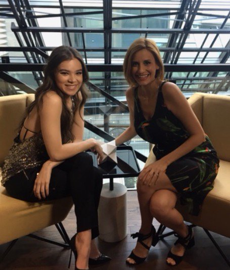 TOMORROW: Find out why @HaileeSteinfeld  isn’t like #MostGirls - catch her intv with @joannevrakas https://t.co/uu44Ao9X1a
