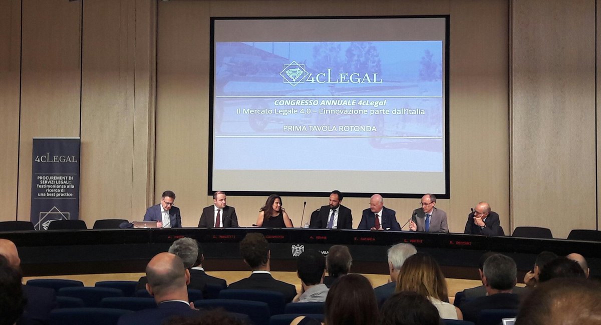 AngeloIngFreni's tweet photo. Il mio speech di lunedì 26 giugno a Milano al convegno #4CLegal sul nuovo strumento per la selezione degli studi legali certificato #KHC2017 https://t.co/GIV8O5bY4K
