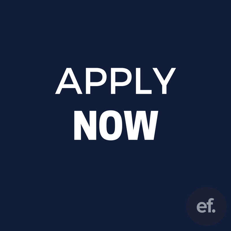 join_ef's tweet image. Applications for our London programme close on 16th July 2017. Apply here bit.ly/2tj0sjT