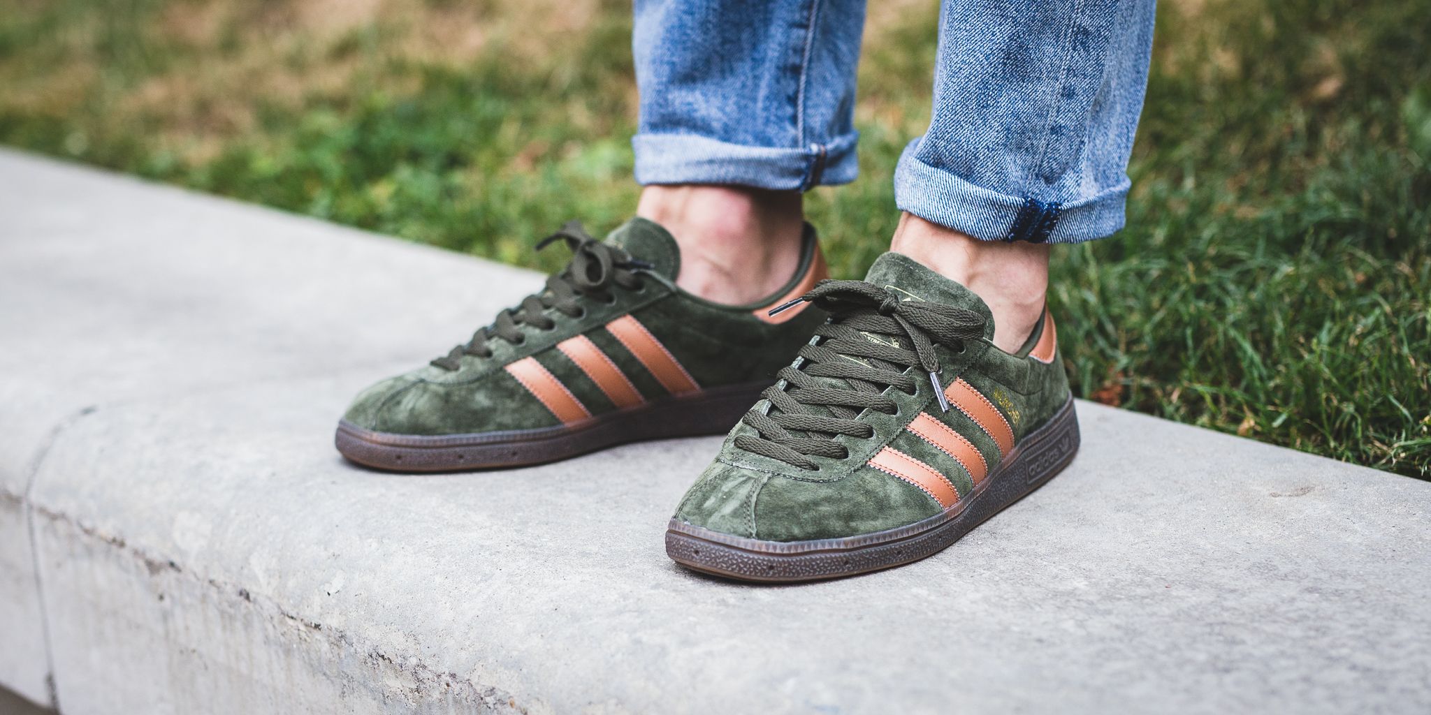 adidas munchen green bronze