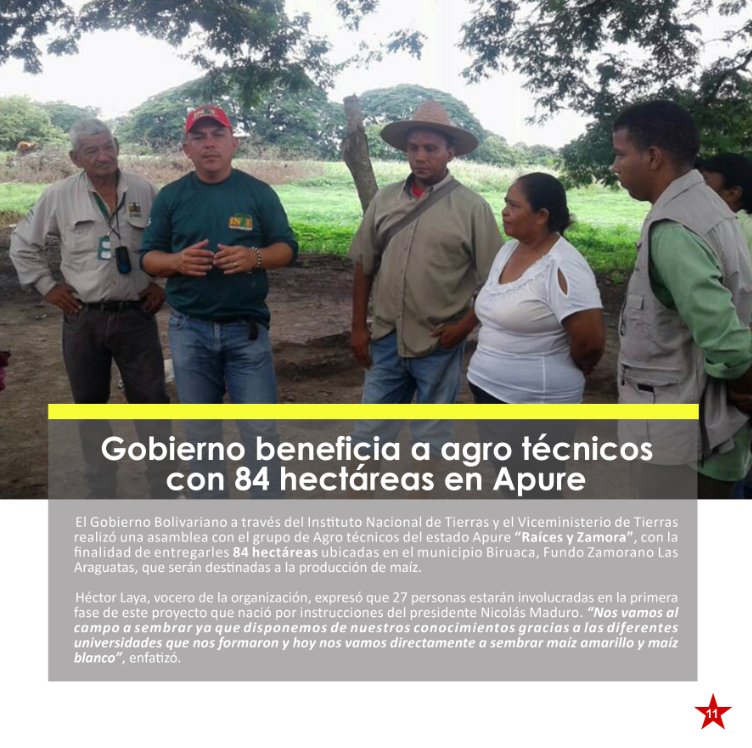INTi_Venezuela's tweet photo. #Edicion10 | ¿Quieres saber cuál fue el beneficio a agro-técnicos en Apure? Te lo explica #SembrandoNoticias https://t.co/g3tgx7V9On https://t.co/r1MwTCYPIE