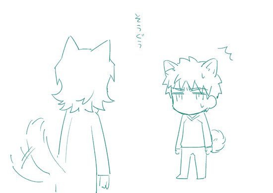 こんなものを描いてる場合ではない🙄🙄🙄けもの言士 