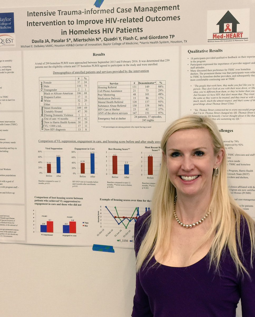 Grantee meeting for HIV homeless program <a href="/HRSAgov/">HRSA</a>. Our work doubled VL suppression rates and engagement in care #BCM #iQuestHouston