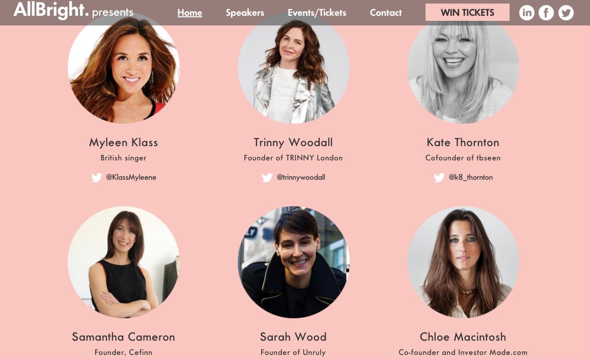 Excited to be chatting with @ELLEDecoMO this aft for #FoundHER <a href="/weareAllBright/">AllBright</a> and in such great company foundherfest.com/speakers-londo…