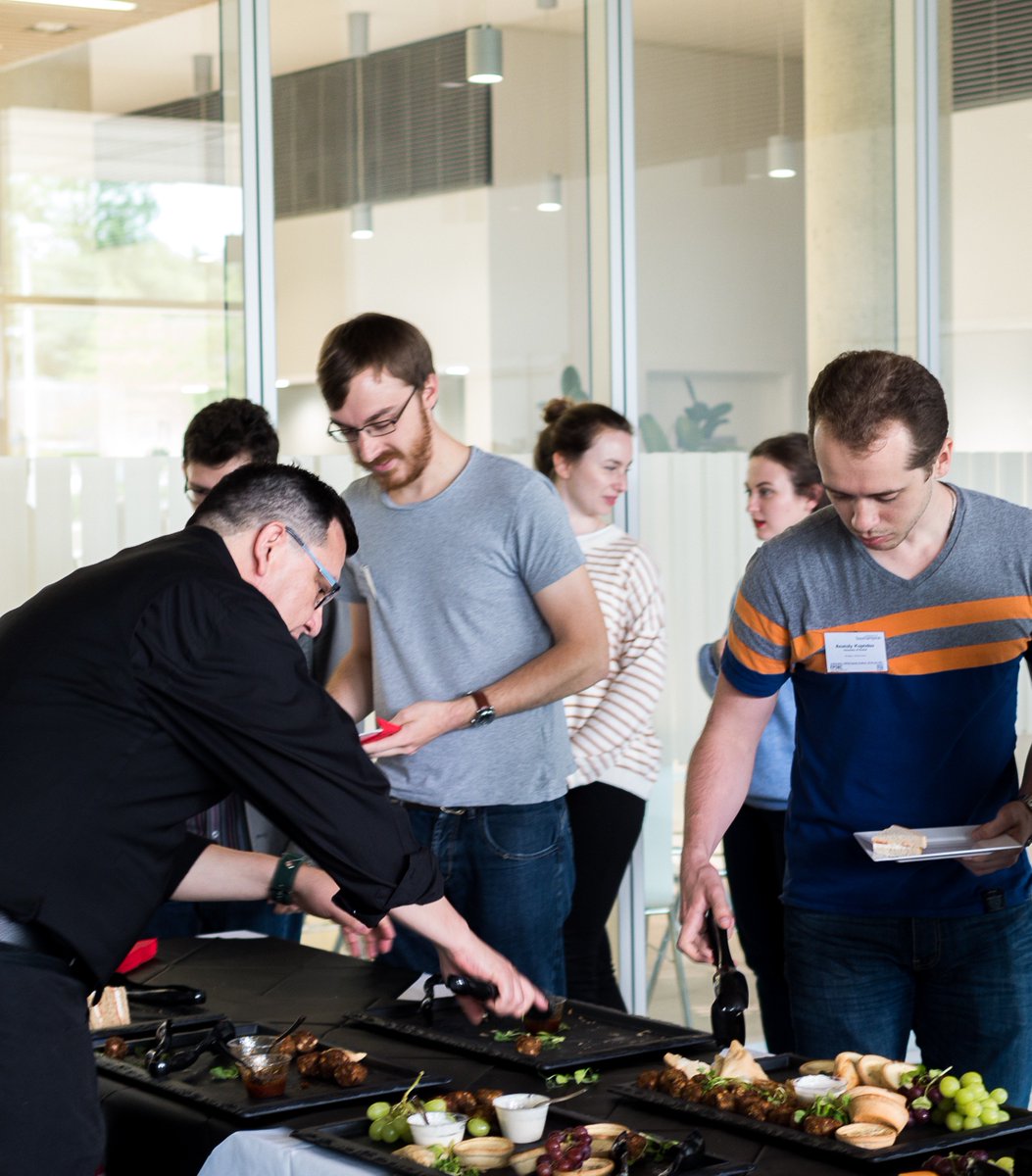 Fuel for the brain at the #ngcmSummerAcademy lunch break.