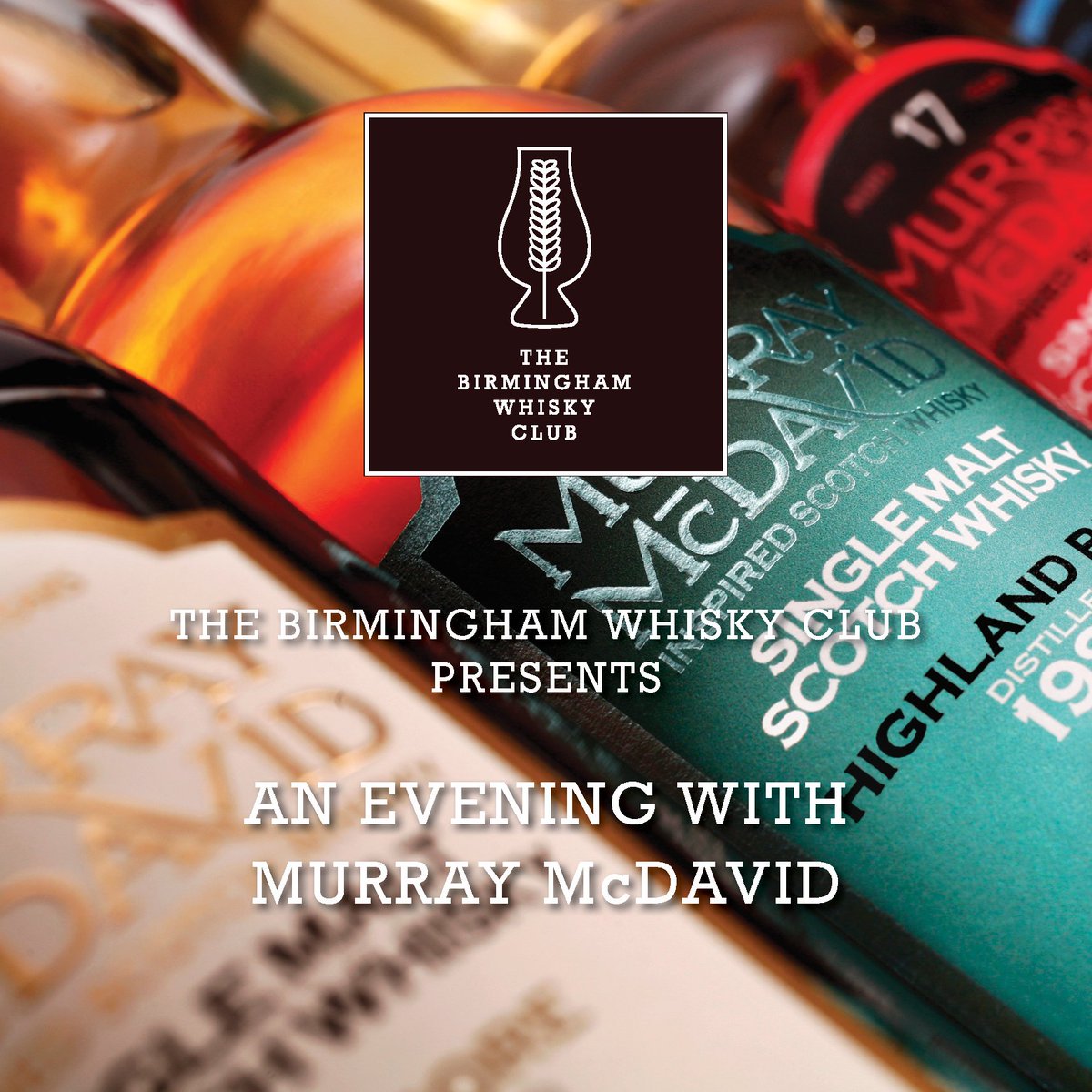 GrainAndGlassJQ's tweet photo. Only 10 tickets left to join us &amp; @DeanJodeMMD to taste through an amazing range of @Murray_McDavid #whisky! https://t.co/d3w295HOzs #Brum https://t.co/2fEyePgzgZ