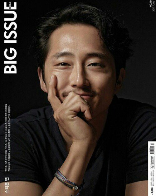 SayWhatSugar's tweet photo. Steven Yeun is so talented, hot and underrated, Hollywood, wake the fuck up. This new photoshoot has renewed my lease on life. https://t.co/hnBAcvPykS
