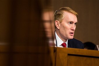 DoughertyJC's tweet photo. "No. Still undecided." - @SenatorLankford's team when I asked if he's made up his mind yet on the GOP #HealthcareBill. @NEWS9 https://t.co/3kvKJOMEGm
