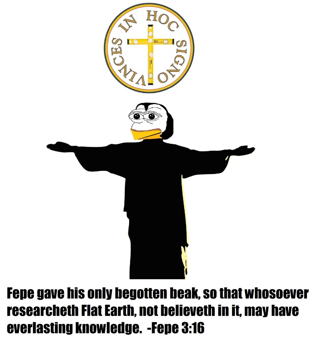 FlatMatt2017's tweet photo. @yogazombies In Hoc Signo Vinces / Fepe 3:16 https://t.co/TxRfWnh5ie