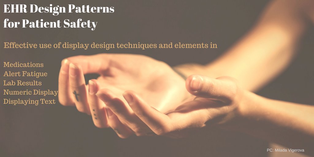 charmhealth's tweet image. 5 ways to improve patient safety via EHR design beckershospitalreview.com/healthcare-inf…
@beckershr 
#EHRDesign #PatientSafety #EHRUsability #HIMSS #EHR