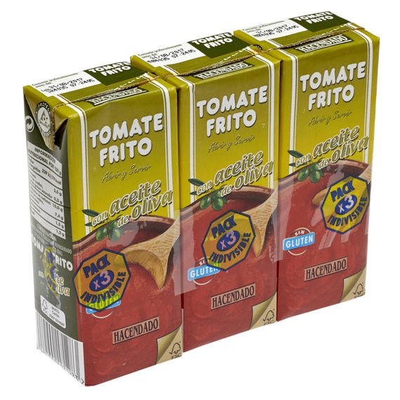 Hacendado Tomate frito 3 x 210 g