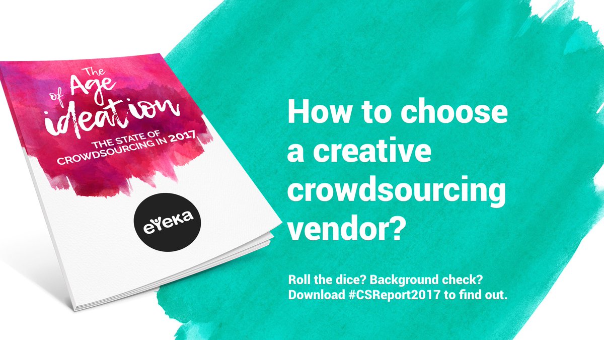 Want to start crowdsourcing but don't know how to choose a partner? Download #CSReport2017 with a full checklist! bit.ly/2sRFPan