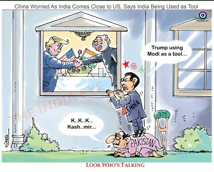 Ravi_Tweets_'s tweet image. China &amp;amp; Pakistan seriously worried about Modi-Trump friendship, both keeping an eye on India &amp;amp; US 😊😊

#PakHitHinduPlot #ModiGetsPakTrumped