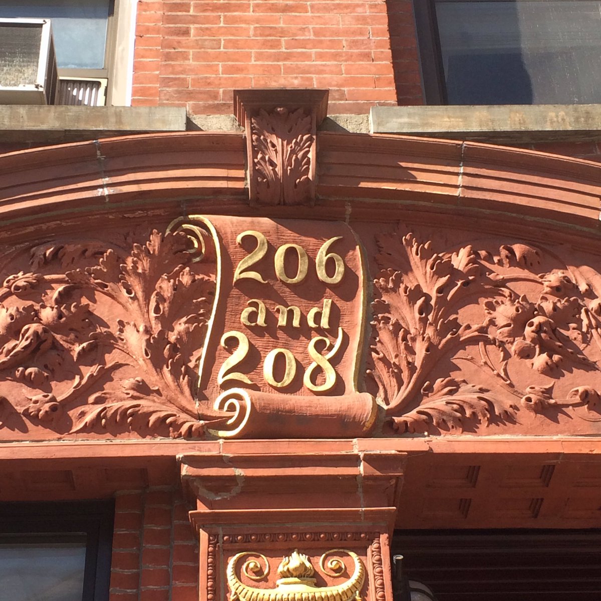 annotatedcity's tweet image. Some of the nicest numbers in the city. East Village, East 9th.