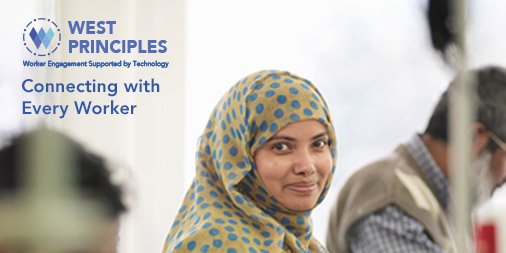 GeoPoll's tweet photo. We're proud partners of #WESTprinciples formed to maximize the impact of technology-driven efforts to engage workers in global supply chains https://t.co/7CB60Wg9fR