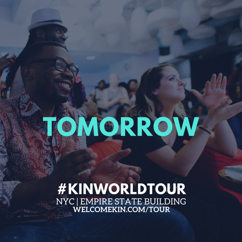 welcome_kin's tweet photo. Tomorrow we’re taking u to new heights for the #KINWORLDTOUR at Empire State Building. Tix here: https://t.co/h3MpdJ5nI2 #BlackTwitter #NYC https://t.co/DYHeTRAQ3J