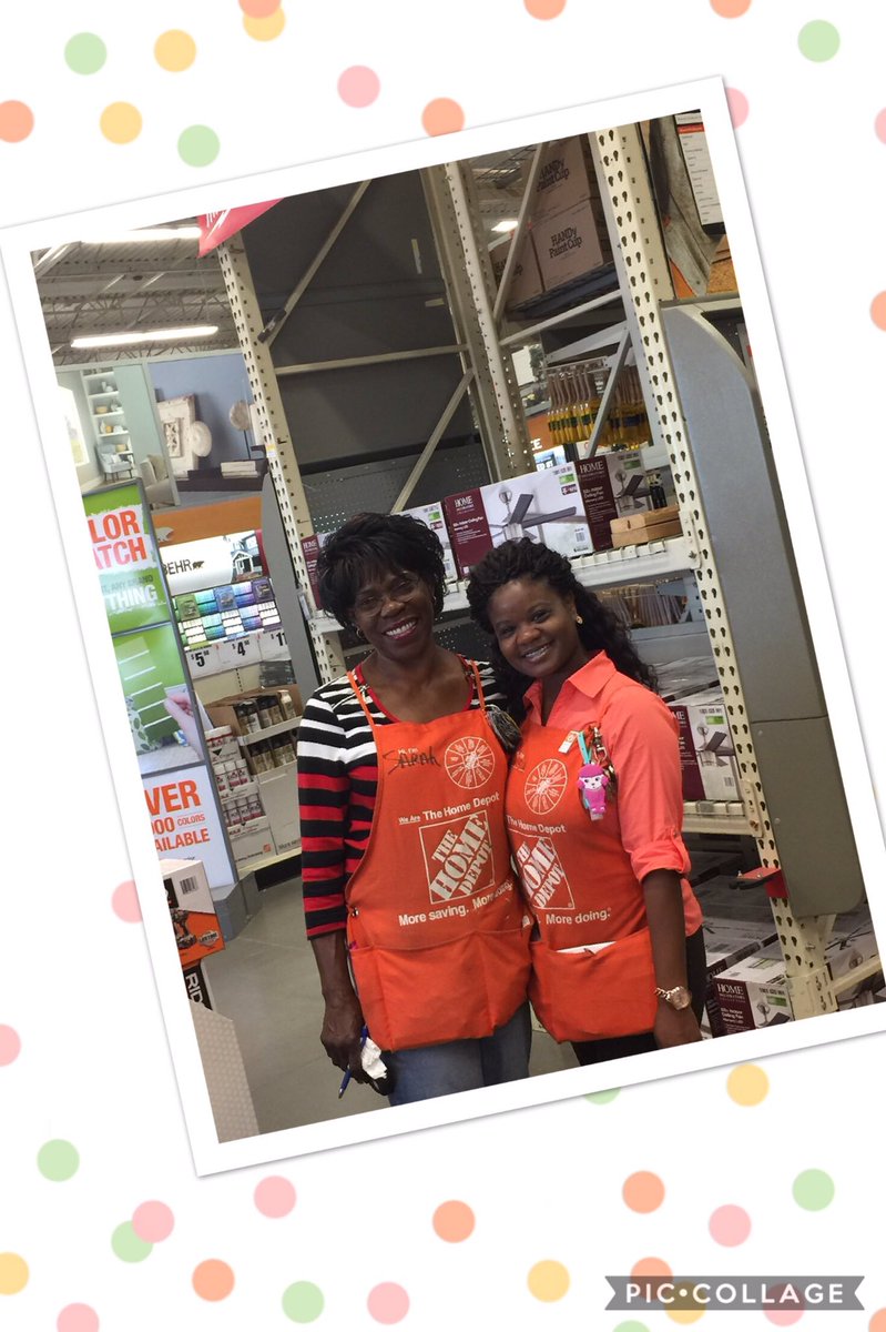 Thd8517's tweet photo. Trenisia is a hipo DS and Sarah is a hipo associate! Both are attending the hipo classes! Great job ladies! https://t.co/JOdd5dvtk4