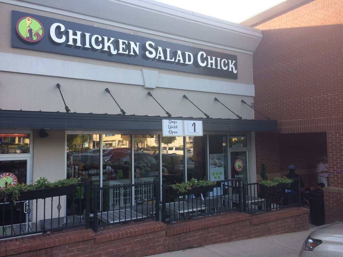 Chickensaladchick Hashtag On Twitter throughout Chicken Salad Chick Locations