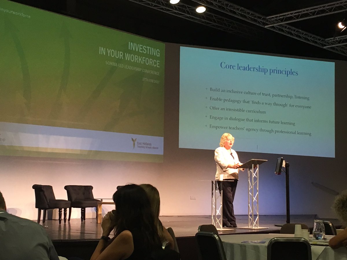 Great to hear today from @AlisonMPeacock @rogerjpope and Andrew Carter today at #EMtsa conference #inspiring