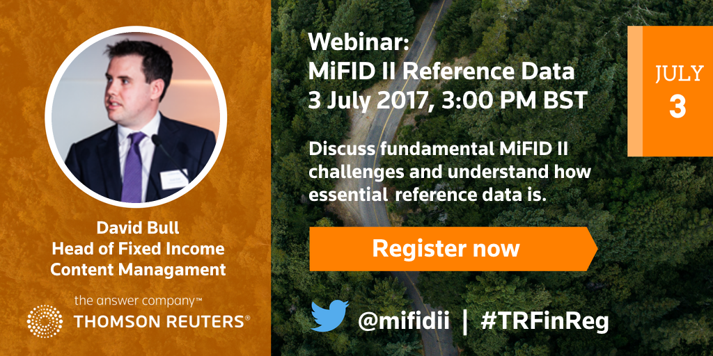 john_bmason's tweet photo. .@mifidii webinar 3/7 3pm BST. @davembull and Maria Ravelo to discuss fundamental #MiFIDII challenges. To register: https://t.co/I68GtKytCJ https://t.co/kIsaTdVUzS