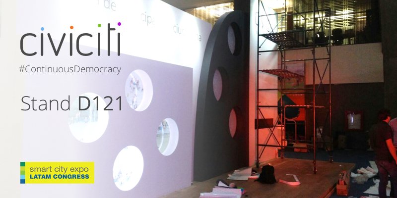 Expositor Civiciti, D121. Smart City Expo Latam Congress