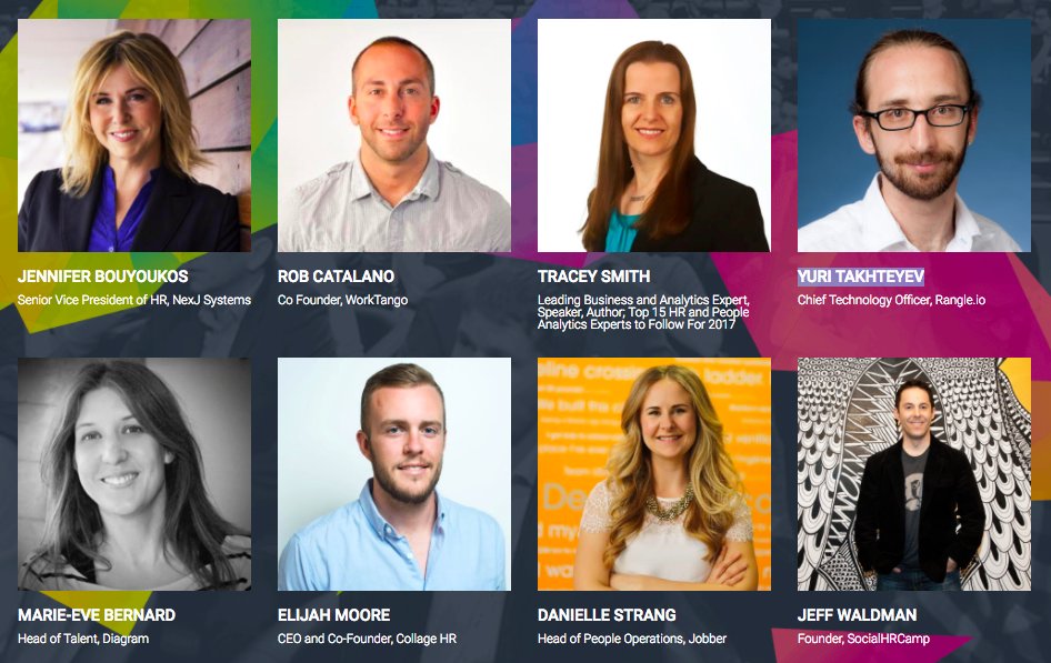 collagehr's tweet photo. Any day we get to speak with Canada's top #HR leaders is a good day. The morning is already starting strong at #HRTechSummit TO! Come say hi https://t.co/HQ6mj8oobl